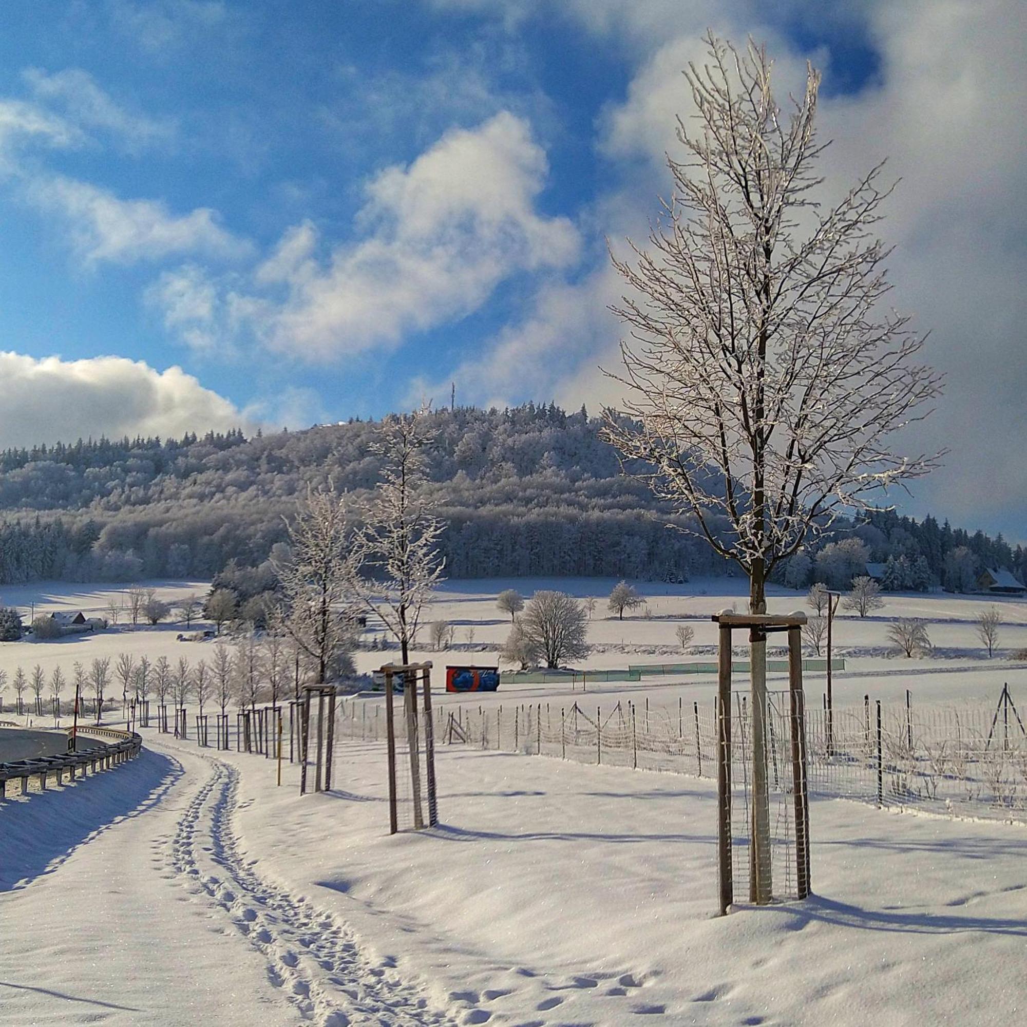 Kleine Fewo Peter In Baerenstein Kültér fotó