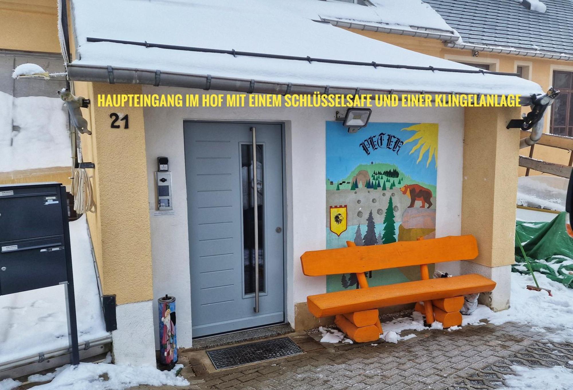 Kleine Fewo Peter In Baerenstein Kültér fotó